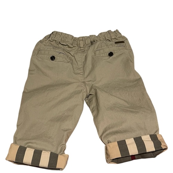 12 month Burberry khaki pants - Picture 2 of 5